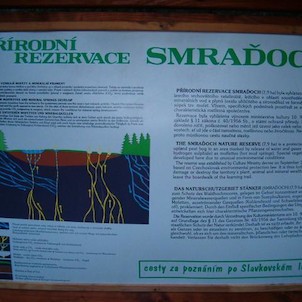 Smraďoch, Cedule správy CHKO