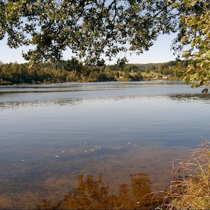 Děpoltovice - jezero, pohled k severozápadu