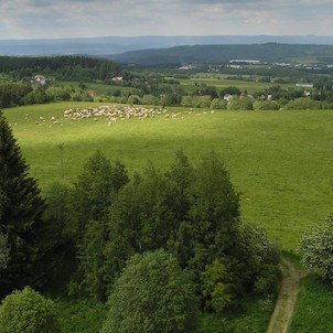 výhled na Krásno