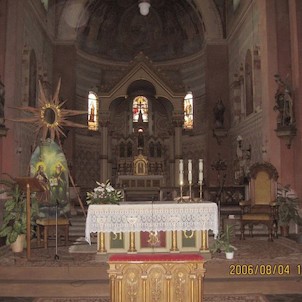 Am 04.08.2006 gab es eine Hochzeit in der Kirche.