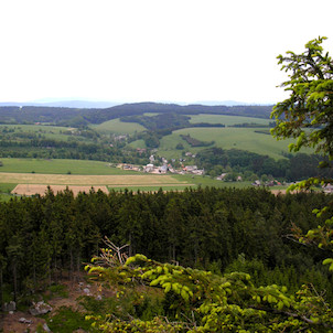 Ostaš - vyhlídka