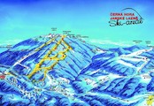 Mapa Ski areálu Černá hora-Janské Lázně