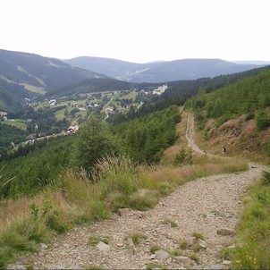 Cesta ze Sv. Petra na Kozí hřbety