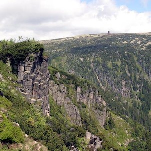 Úbočí Labského dolu