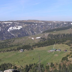 Labský důl, pohled z Vlaštovičích kamenů