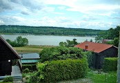 Uitzicht vanuit onze slaapkamer