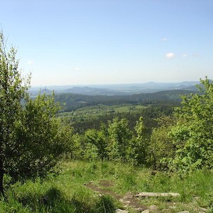 Luž, cestou na vrchol