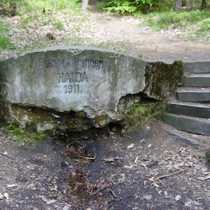 Studánka u lesního hřbitova