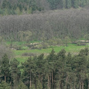 Na Havraní skále - pohled na Ploučnici