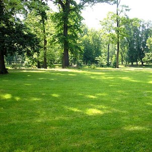 zámecký park zámek Zákupy