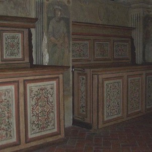Hradní kaple sv. Barbory, Renesanční lavice