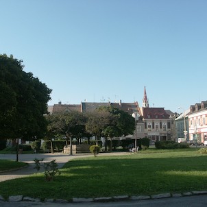 Chrastava Marktplatz