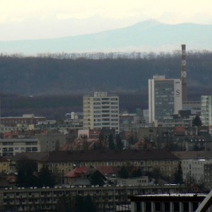 Ještěd z Prahy JM II, leden 2006