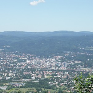 Blick auf Liberec