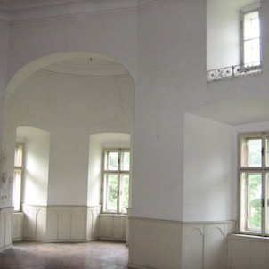 interiér Janovického zámku
