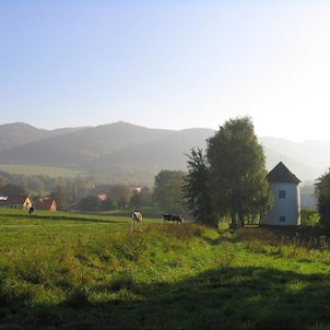 Pohled při cestě na kopec Vrchy