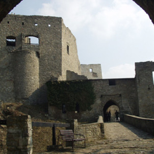 zřícenina hrad Hukvaldy