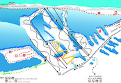Mapa Ski areálu Mosty u Jablunkova