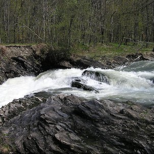 Koryto řeky Ostravice, Koryto řeky Ostravice