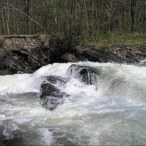 Koryto řeky Ostravice, Koryto řeky Ostravice