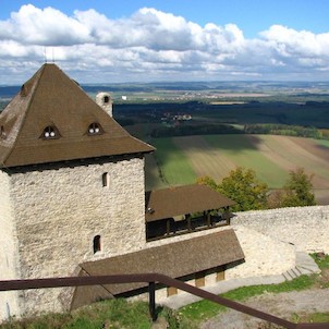 Hradní věž s expozicí