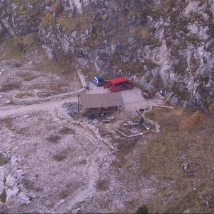 speleologický tábor v arboretu