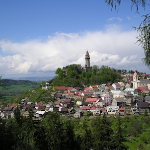 Celkový pohled na Štramberskou Trúbu