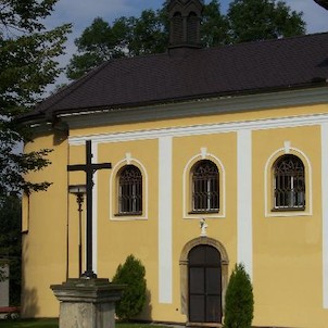 Kaple, Pohled na kapli z boku