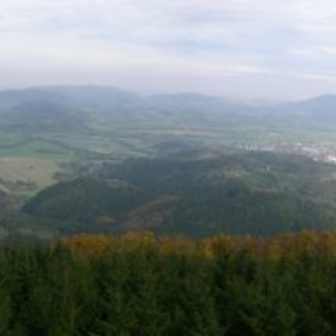 Panorama z Velkého Javorníku