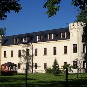 Zámek, Pohled na zadní stranu zámku