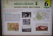 Šenov zámek, Šenov zámek - info tabule