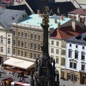 Pohled z věžě sv.Mořice