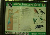jeden z panelů naučné stezky
