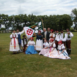 Olšanské hody 2003 - svěcení praporu