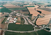 letecký snímek Olšan