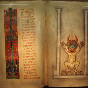 Faximile Codexu Gigas - stálá expozice muzea
