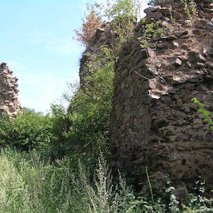 Žumberk-hrad, Zbytky starého hradu
