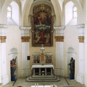 ineteriér kostela