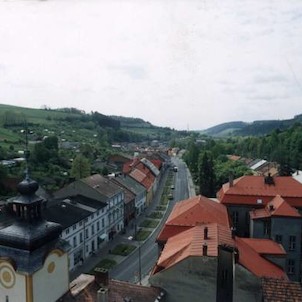 náměstí z kostelní věže