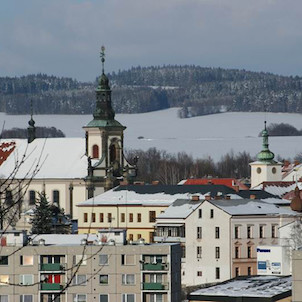 pohled na město