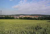 pohled na město