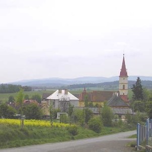 Pohled na Hostouň