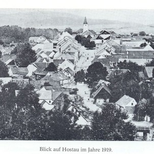 Hostouň v roce 1919