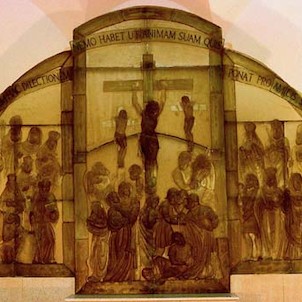 Oltář - Kostel sv. Vintíře v Dobré Vodě