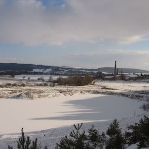 Panorama Žihle ze severu