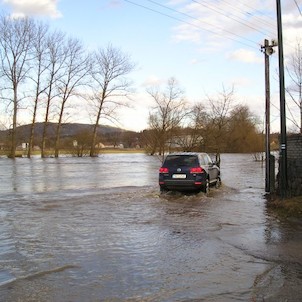 Záplavy v Poříčí nad Sázavou 2007