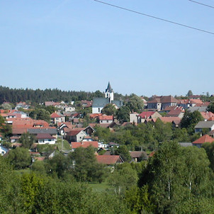 pohled na město