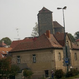 Hrad od nábřeží Sázavy, Nejstarší písemná zpráva o existenci Týnce a týneckého hradu je z roku 1318 a zachovala se ve zlomku bývalých soudních spisů tzv. půhonných desek.