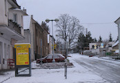 Loděnice (Husovo náměsti) v zimě