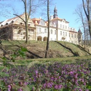 Zámek Svinaře z parku (2007)